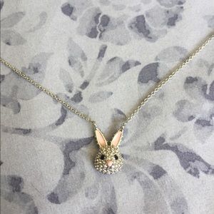 Kate Spade silver bunny jacket